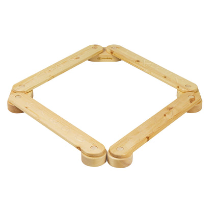 Wooden Balance Beam - 4 Elements