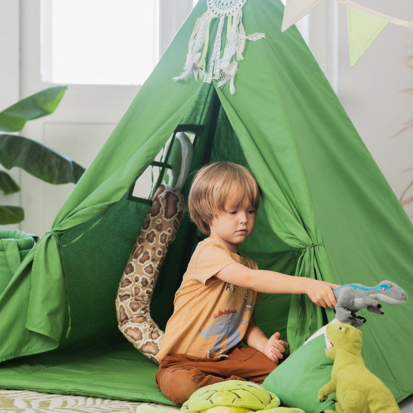 Teepee Tent Set - Green