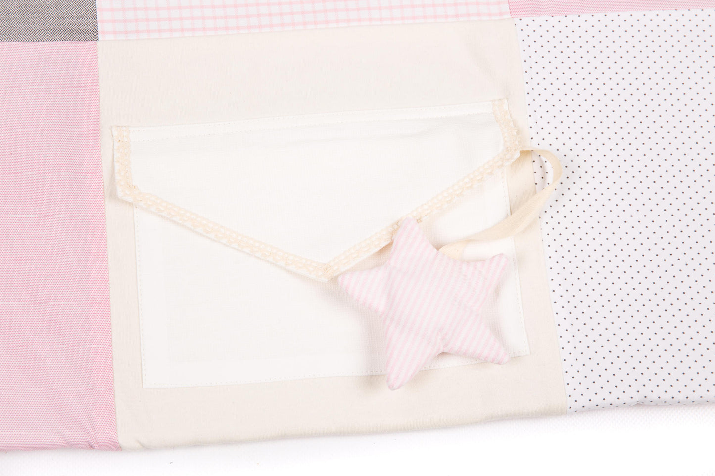 Small baby activity mat, 100x100 cm - Pink