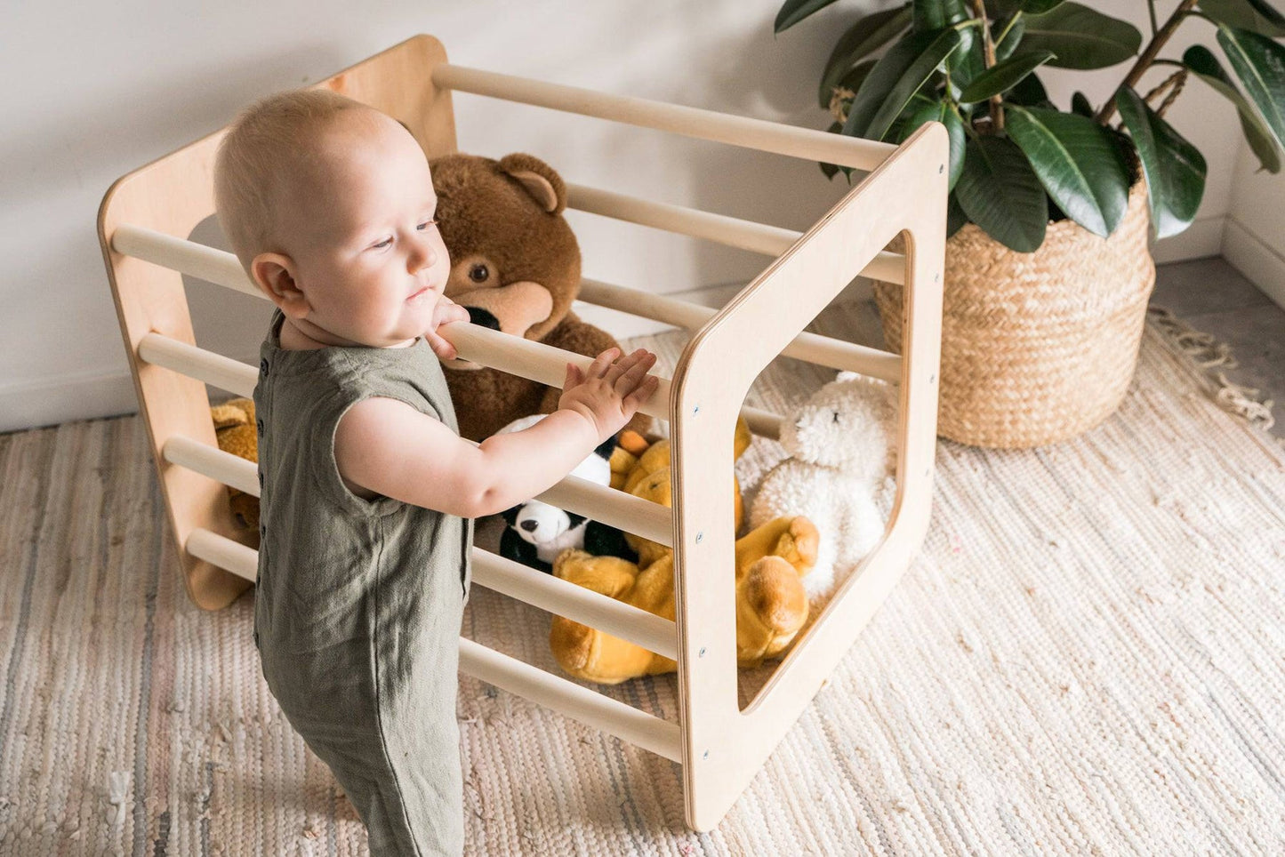 Toddler Climbing Bars Frame / Square Gym