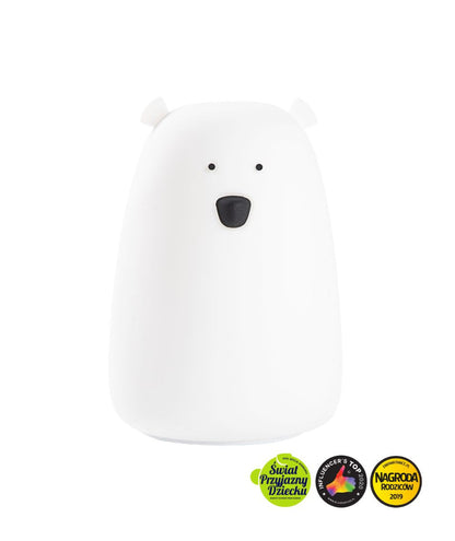 Big Bear Silicone Lamp - White