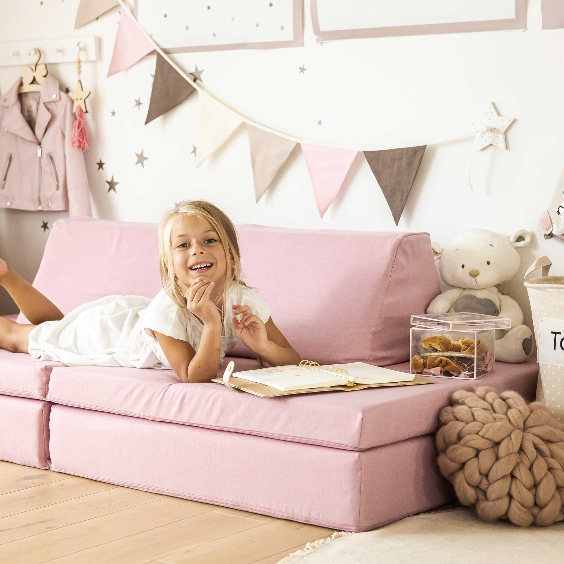 Activity Play Mattress Set - Pink