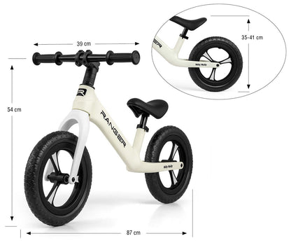 Balance Bike RANGER - White